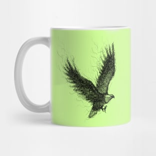 Flying Eagle Doodle Mug